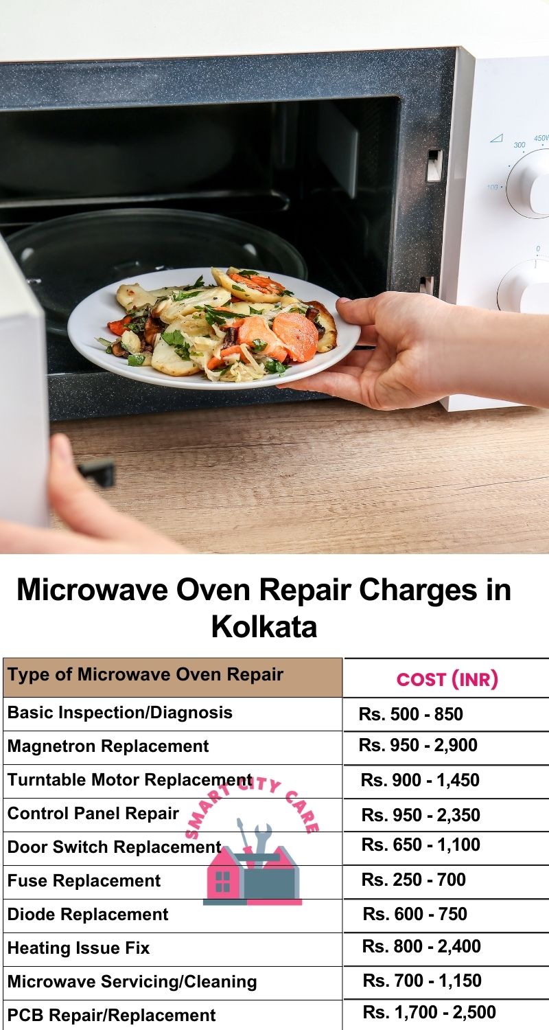 Microwave Repair Services Charges in Kolkata