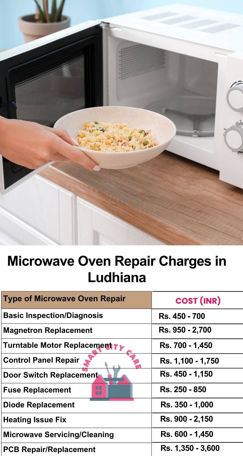 Microwave Repair Services Charges in Ludhiana