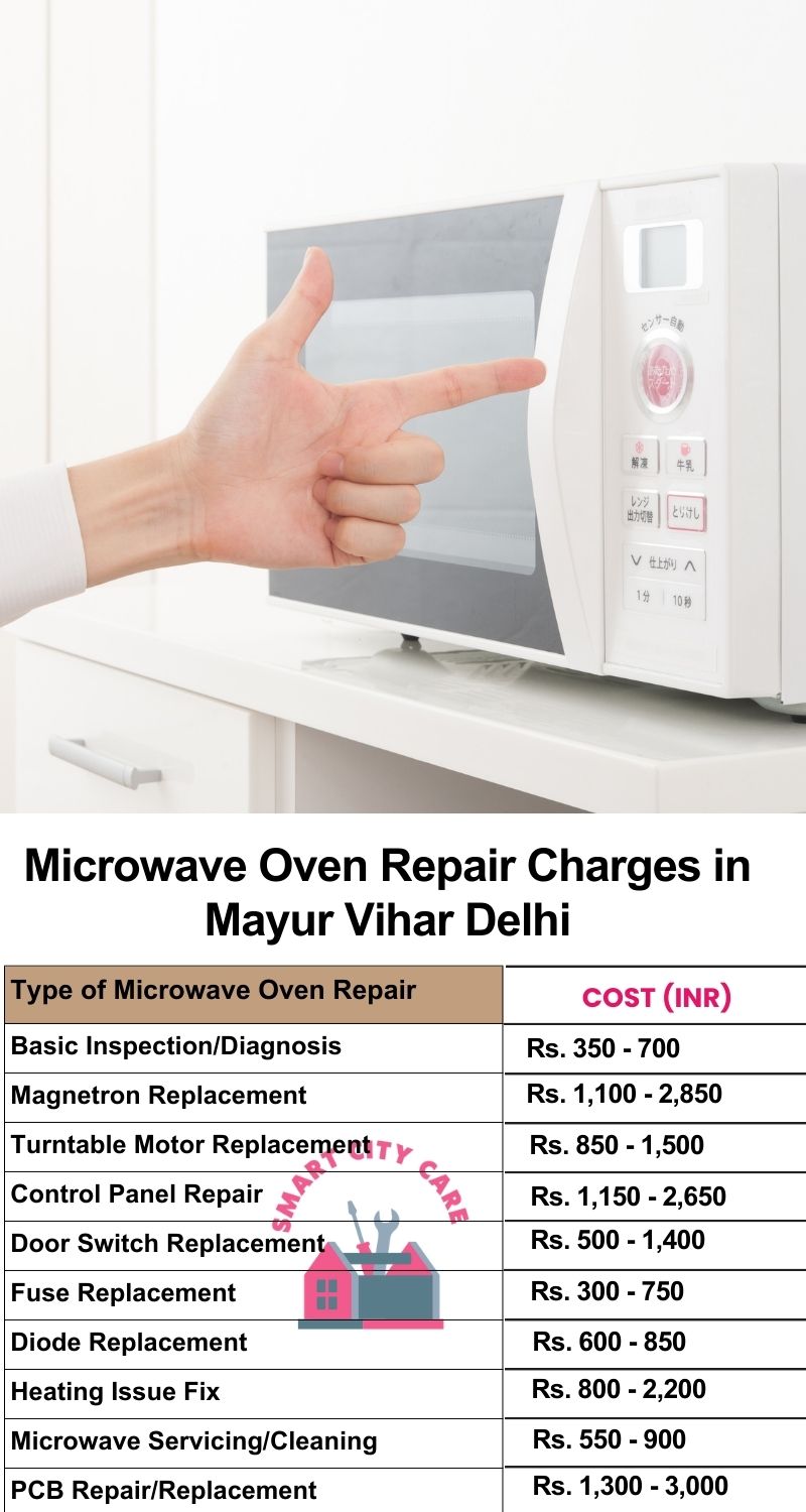 Microwave Repair Services Charges in  Mayur Vihar ,Delhi 