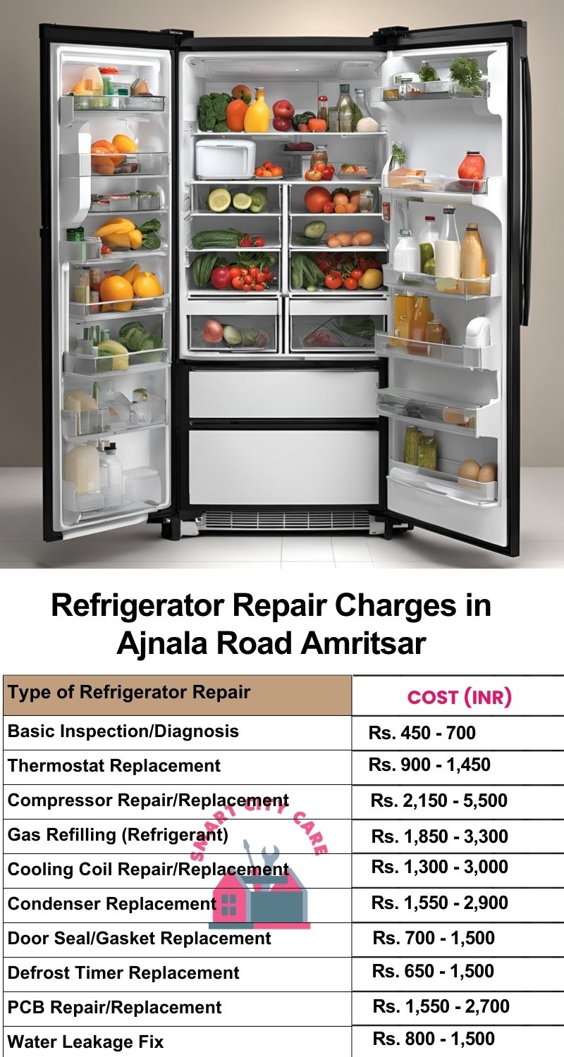 Refrigerator Repair Services Charges in  Ajnala Road ,Amritsar 