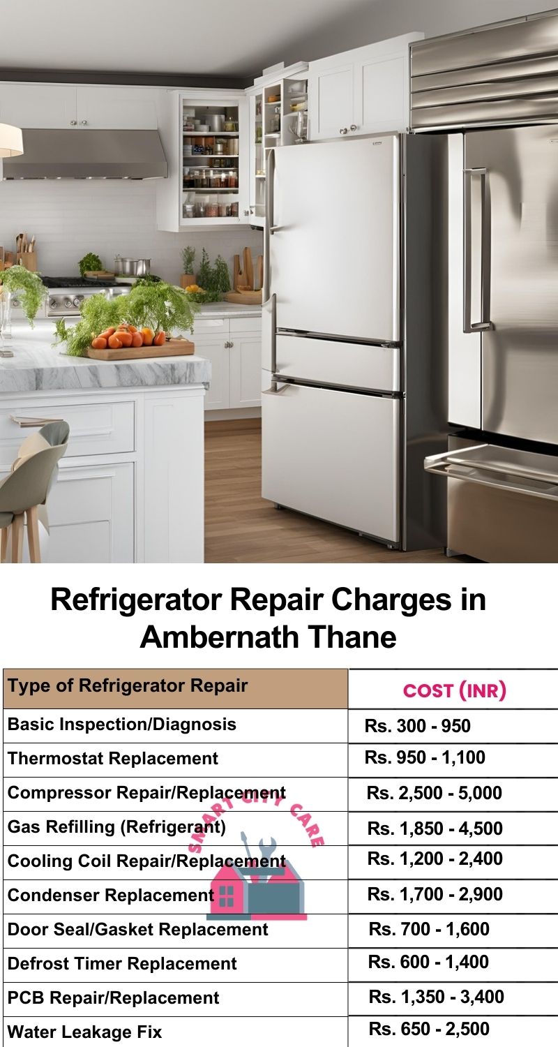 Refrigerator Repair Services Charges in Ambernath ,Thane