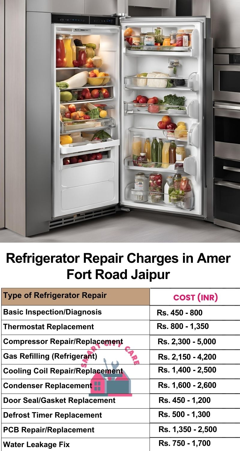 Refrigerator Repair Services Charges in  Amer Fort Road ,Jaipur 
