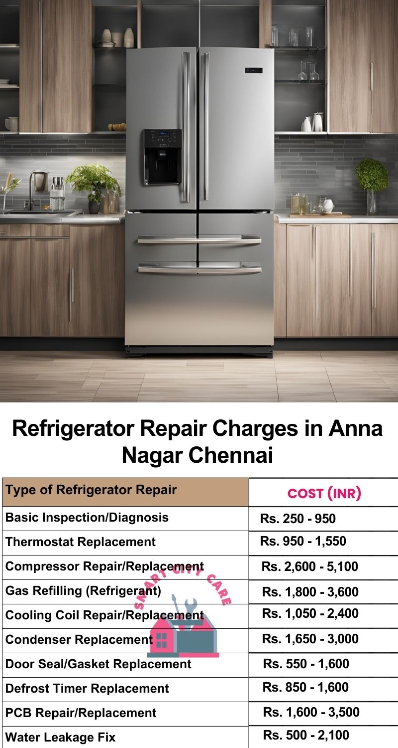 Refrigerator Repair Services Charges in  Anna Nagar ,Chennai 