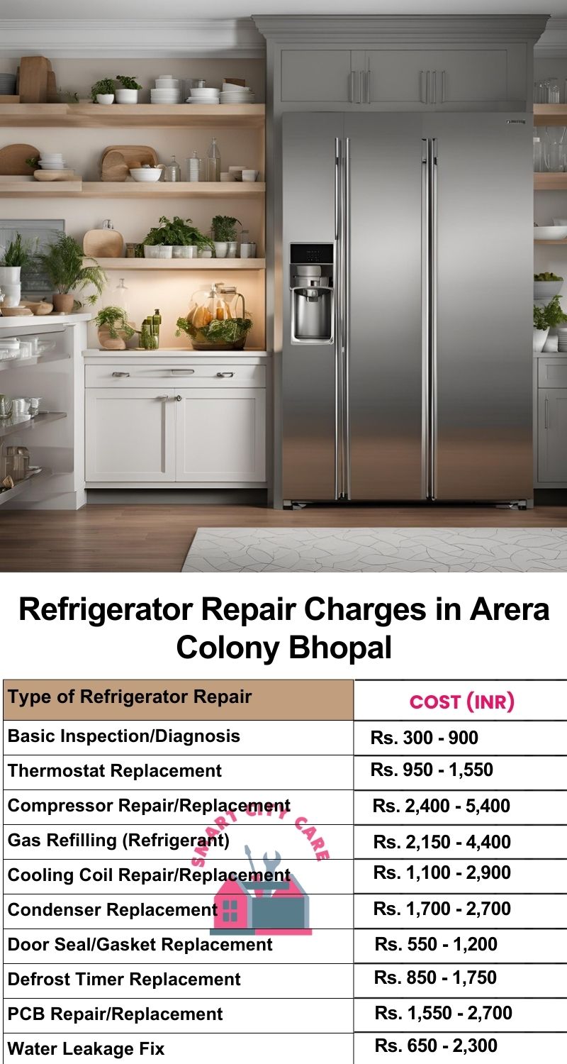 Refrigerator Repair Services Charges in  Arera Colony ,Bhopal 