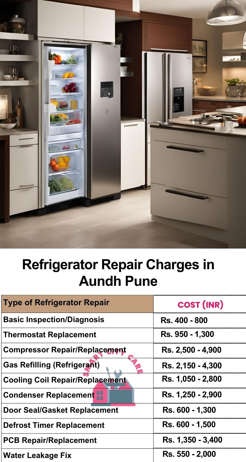 Refrigerator Repair Services Charges in Aundh ,Pune