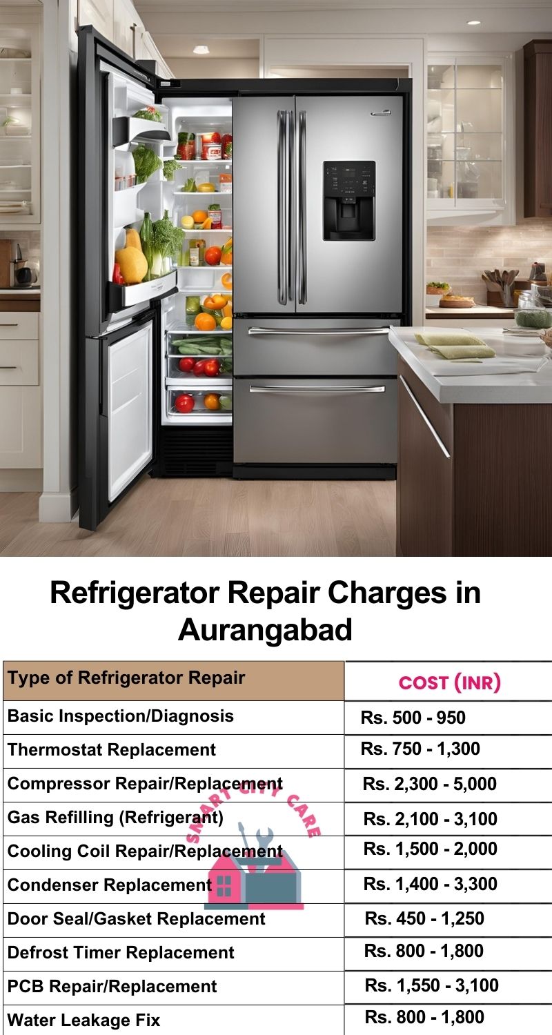 Refrigerator Repair Services Charges in Aurangabad