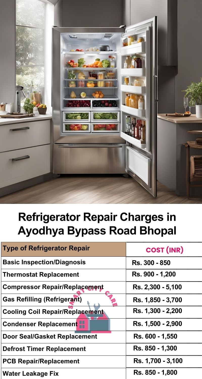 Refrigerator Repair Services Charges in  Ayodhya Bypass Road ,Bhopal 