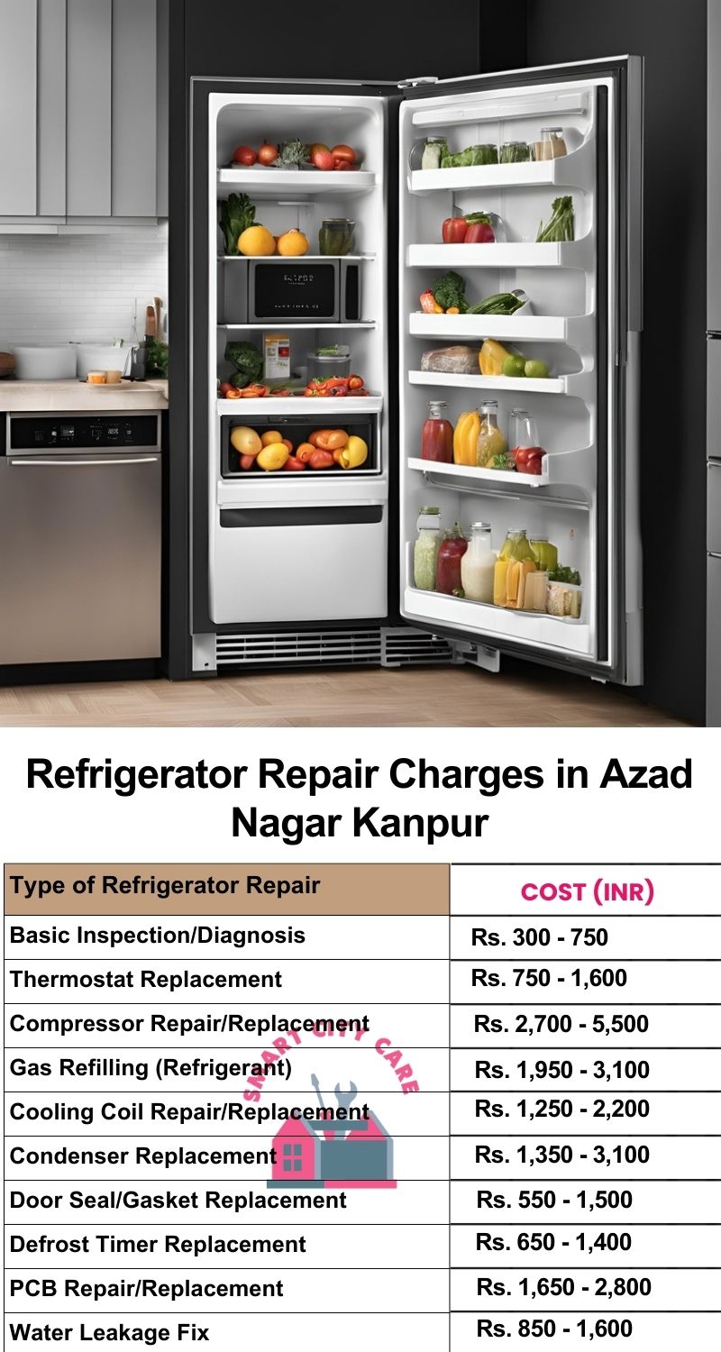 Refrigerator Repair Services Charges in  Azad Nagar ,Kanpur 