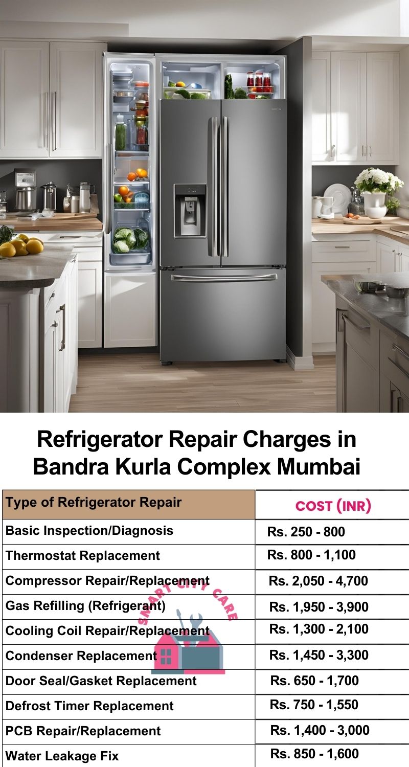 Refrigerator Repair Services Charges in  Bandra Kurla Complex ,Mumbai 