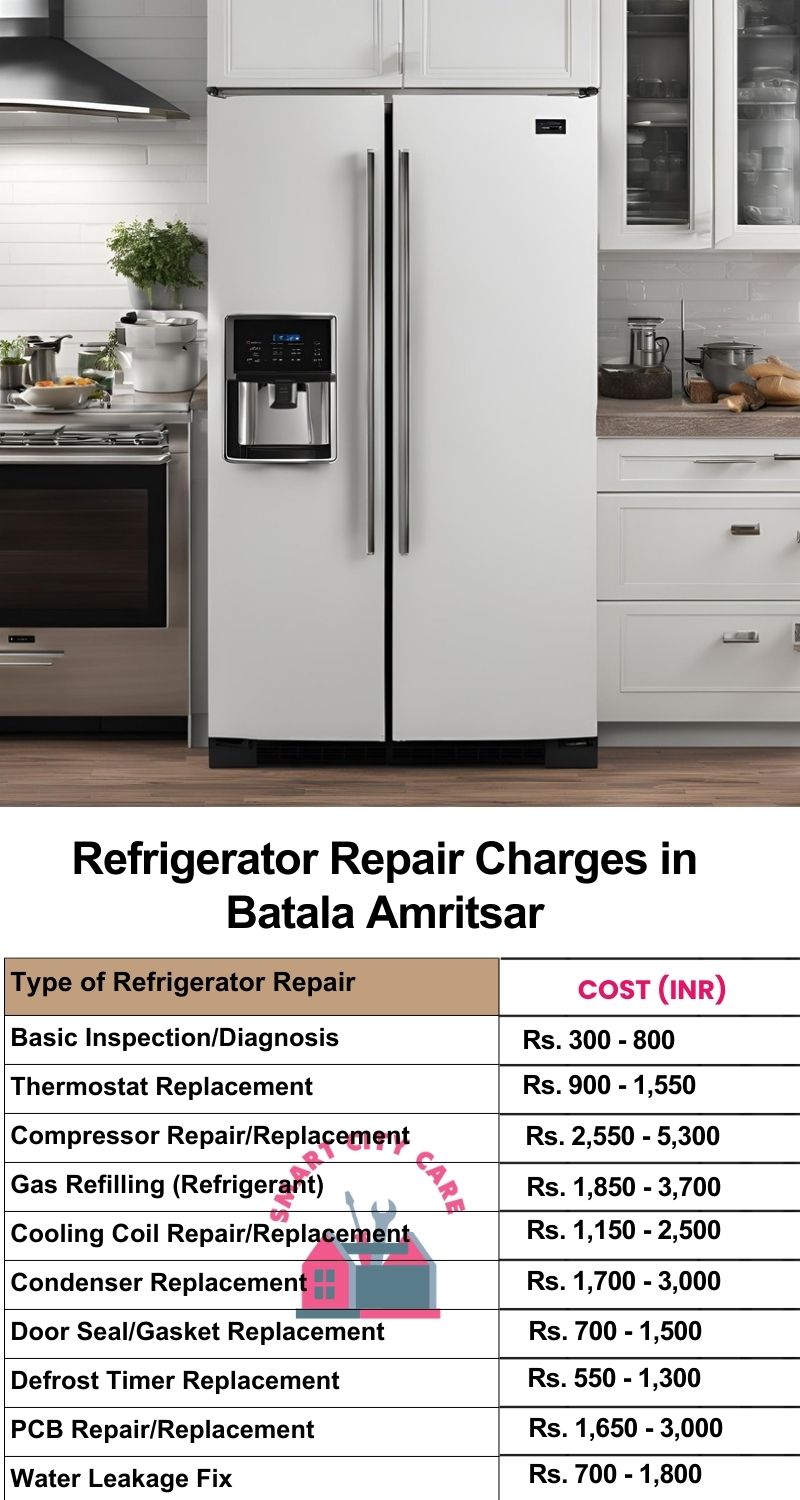 Refrigerator Repair Services Charges in  Batala ,Amritsar 