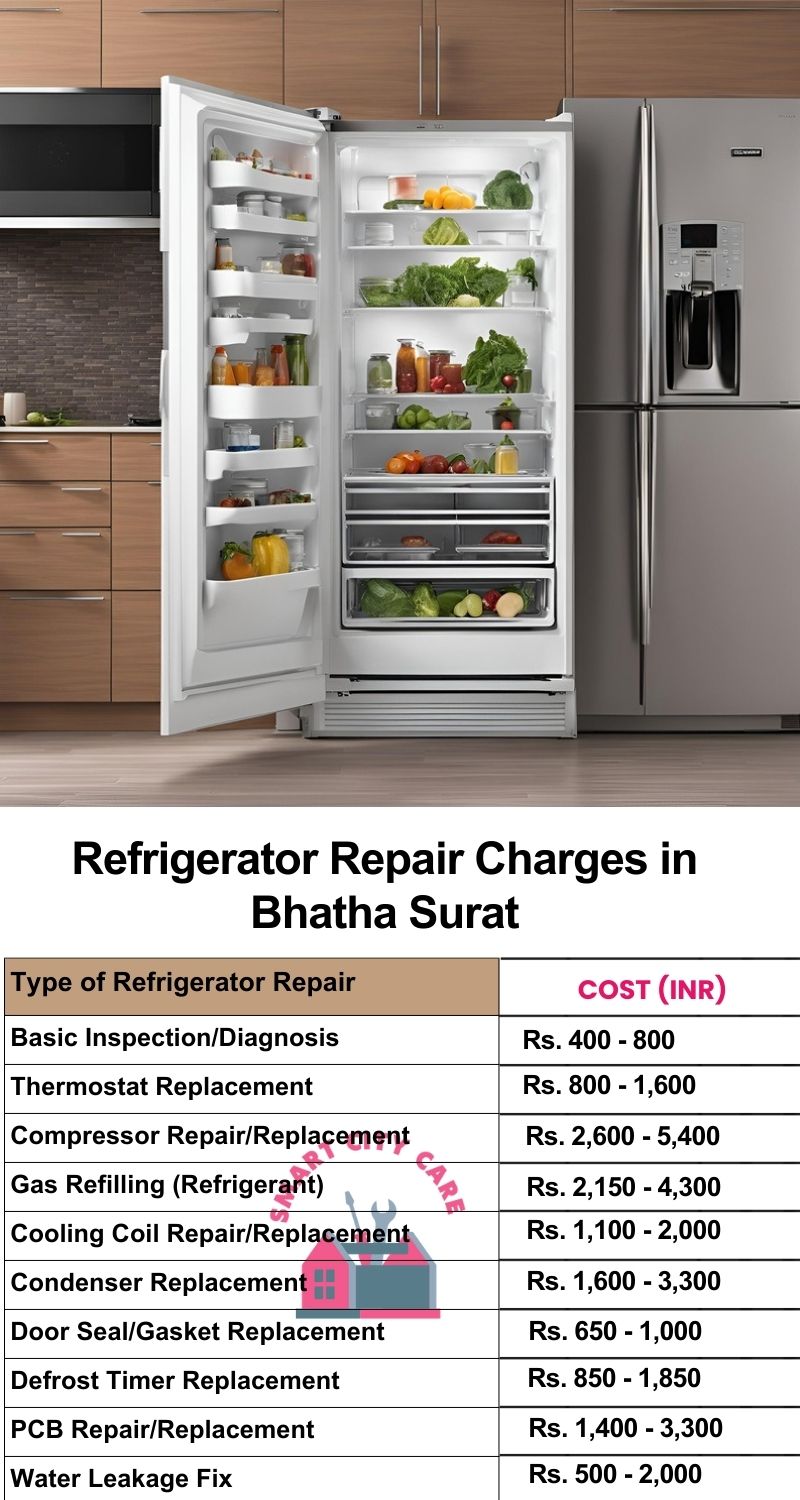 Refrigerator Repair Services Charges in  Bhatha ,Surat 