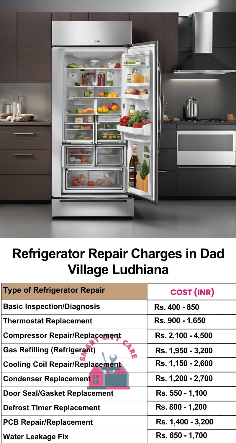 Refrigerator Repair Services Charges in  Dad Village ,Ludhiana 