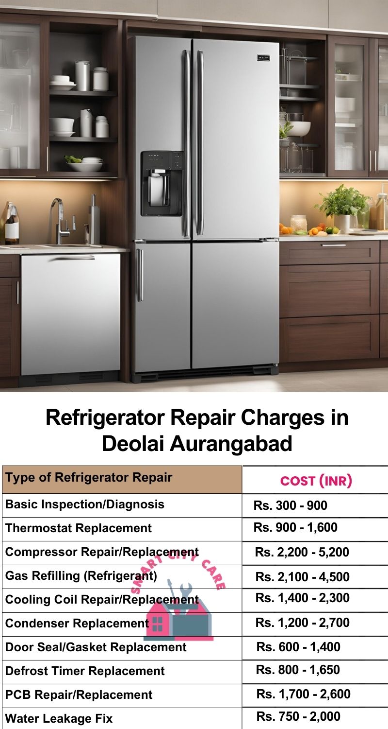 Refrigerator Repair Services Charges in  Deolai ,Aurangabad 