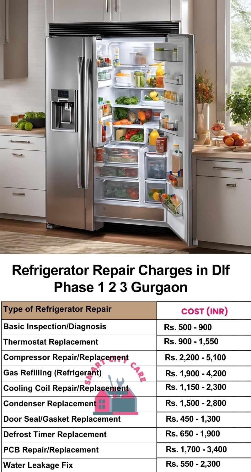 Refrigerator Repair Services Charges in  Dlf phase 1 2 3 ,Gurgaon 