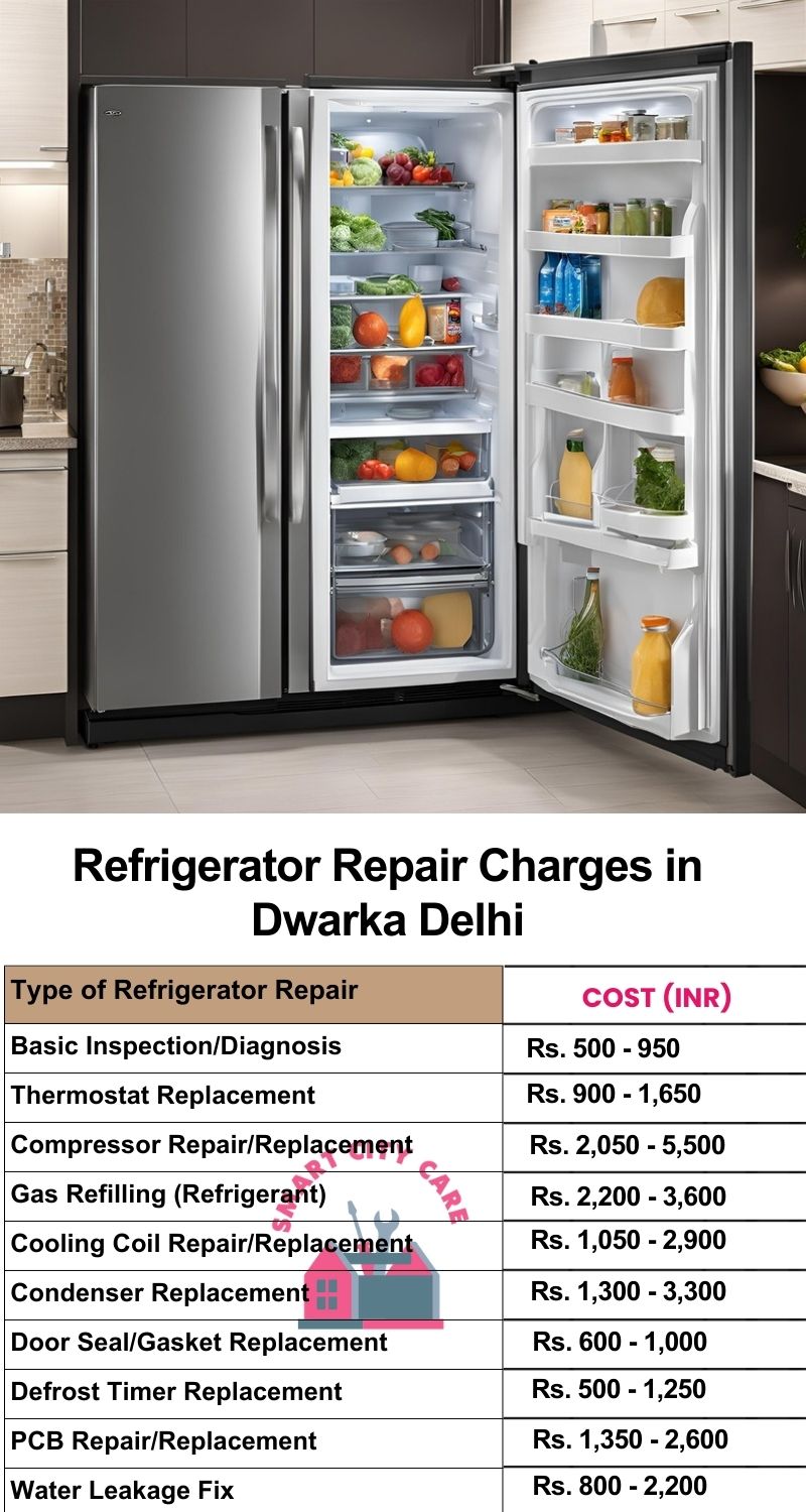 Refrigerator Repair Services Charges in  Dwarka ,Delhi 