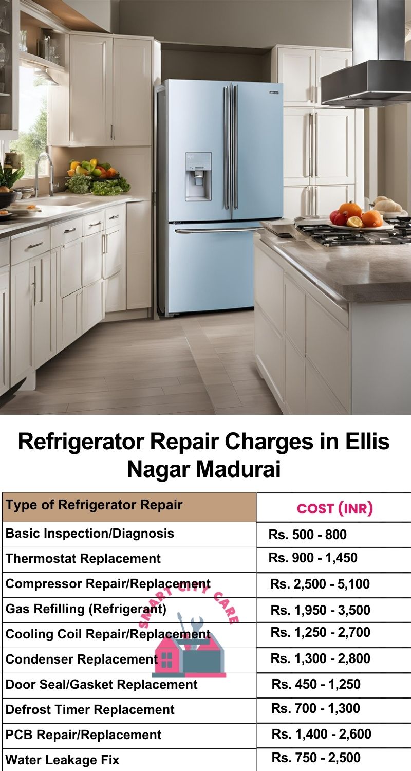 Refrigerator Repair Services Charges in  Ellis Nagar ,Madurai 