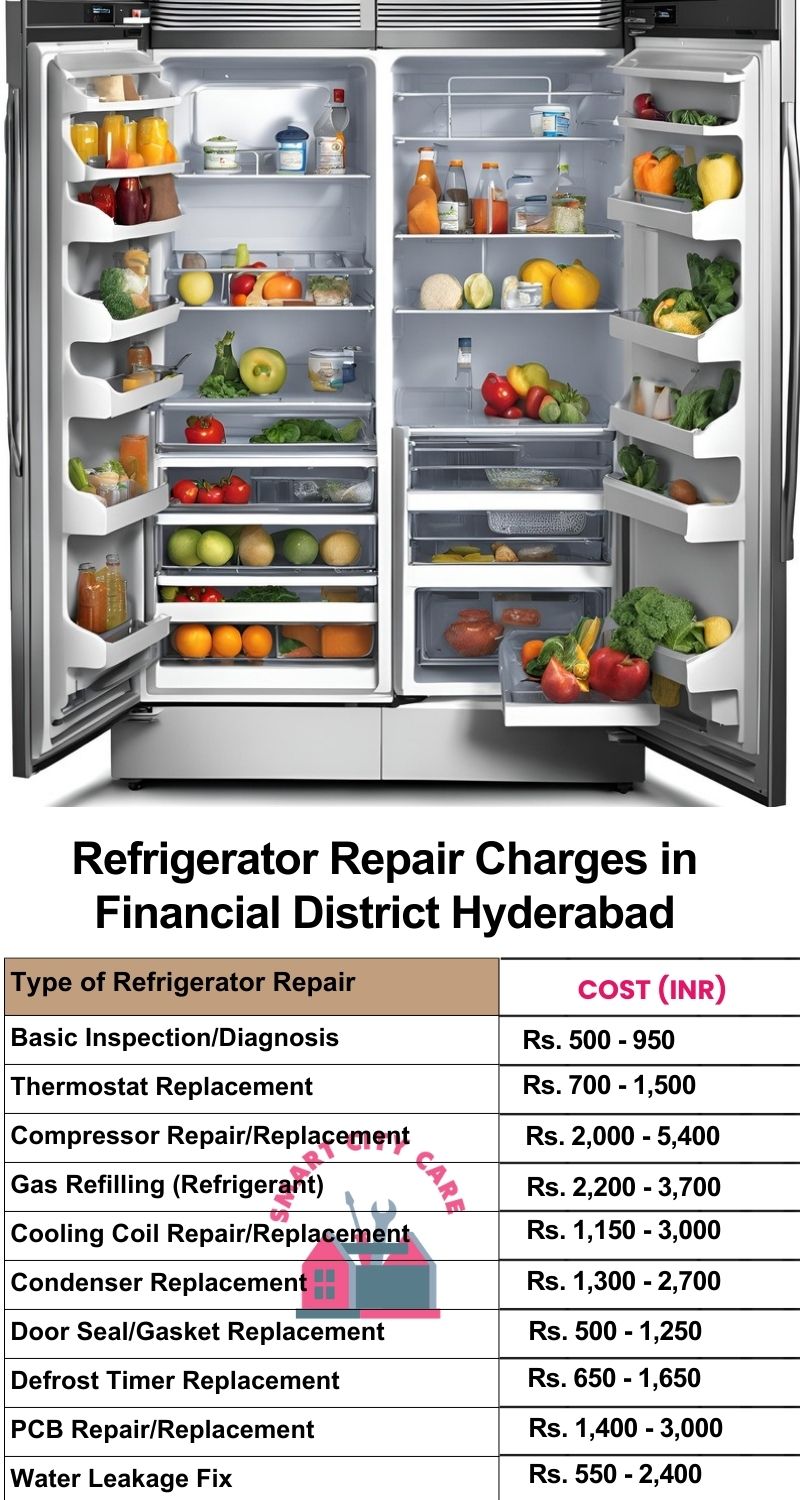 Refrigerator Repair Services Charges in  Financial District ,Hyderabad 