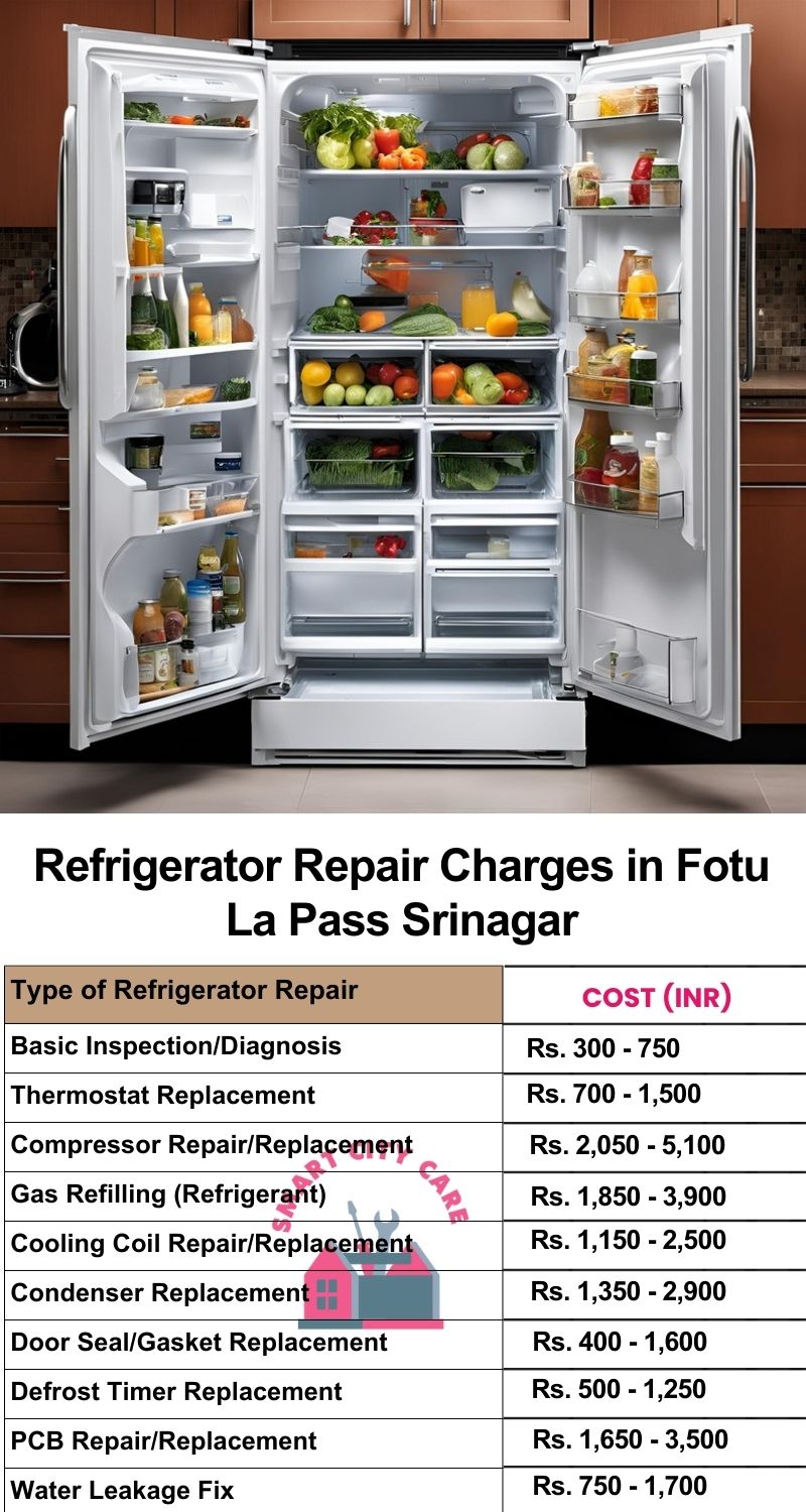 Refrigerator Repair Services Charges in  Fotu La Pass ,Srinagar 