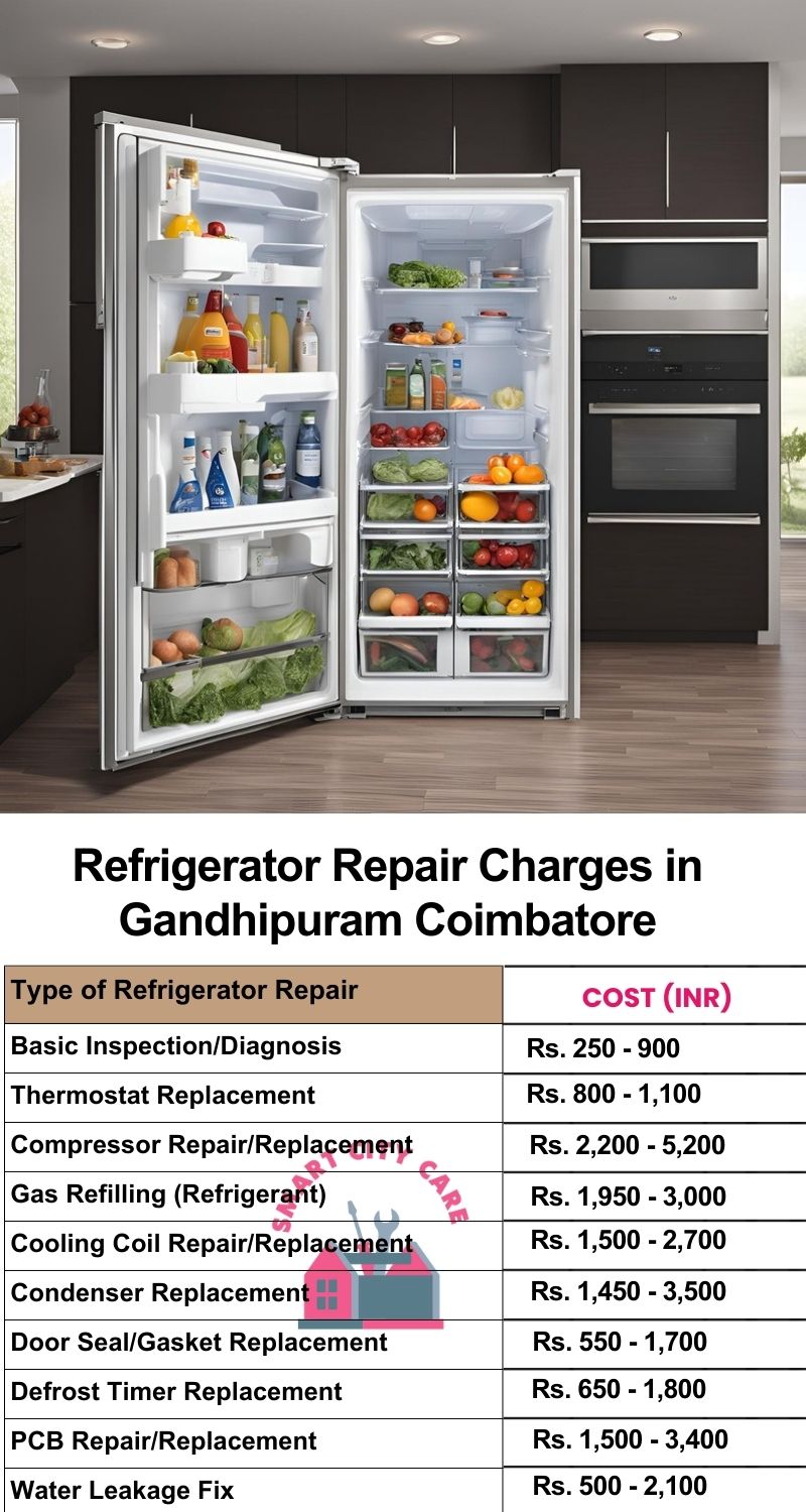 Refrigerator Repair Services Charges in  Gandhipuram ,Coimbatore 