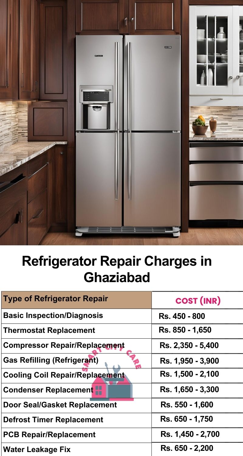 Refrigerator Repair Services Charges in Ghaziabad