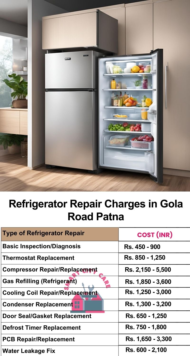 Refrigerator Repair Services Charges in  Gola Road ,Patna 