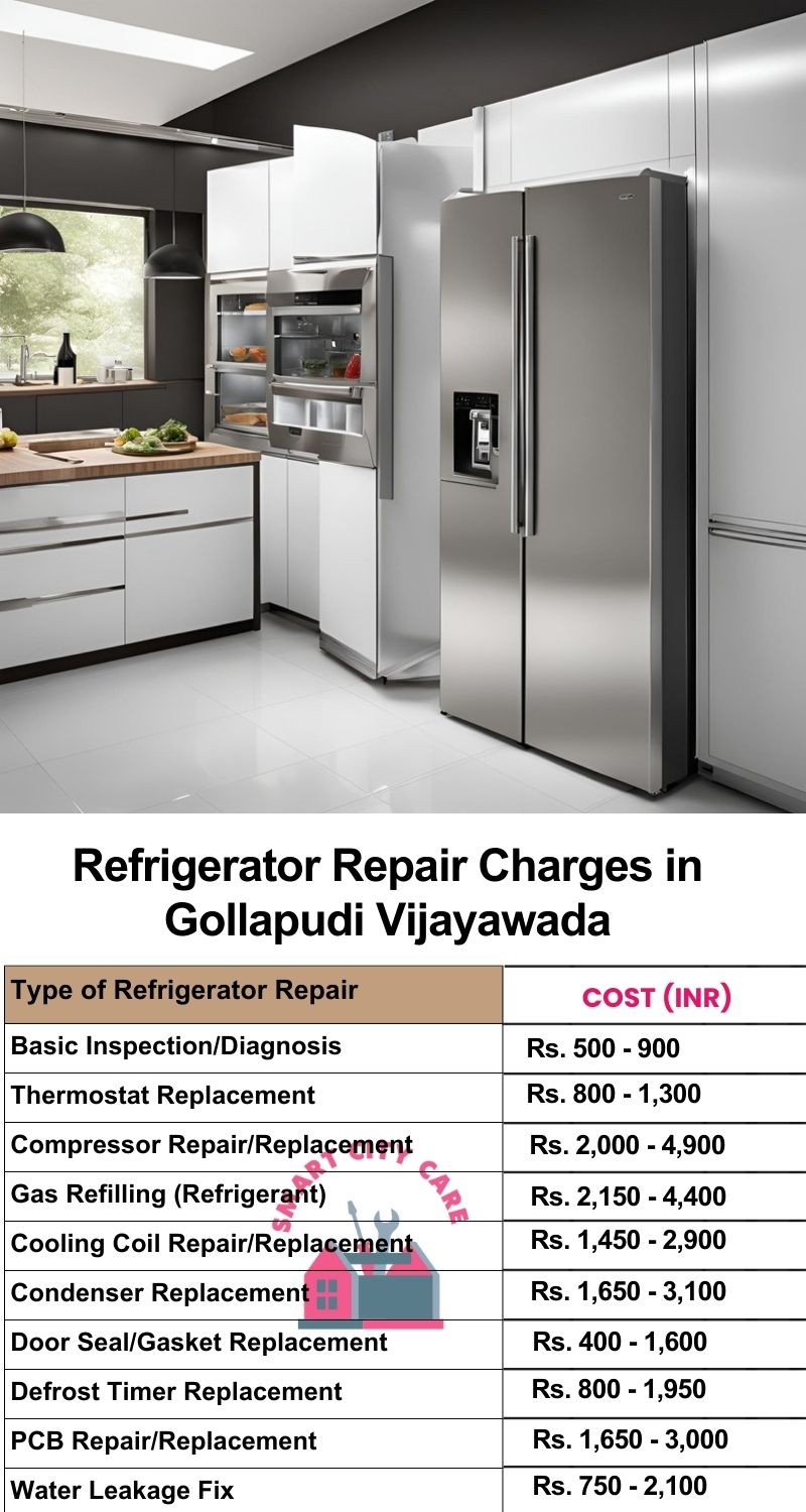 Refrigerator Repair Services Charges in  Gollapudi ,Vijayawada 