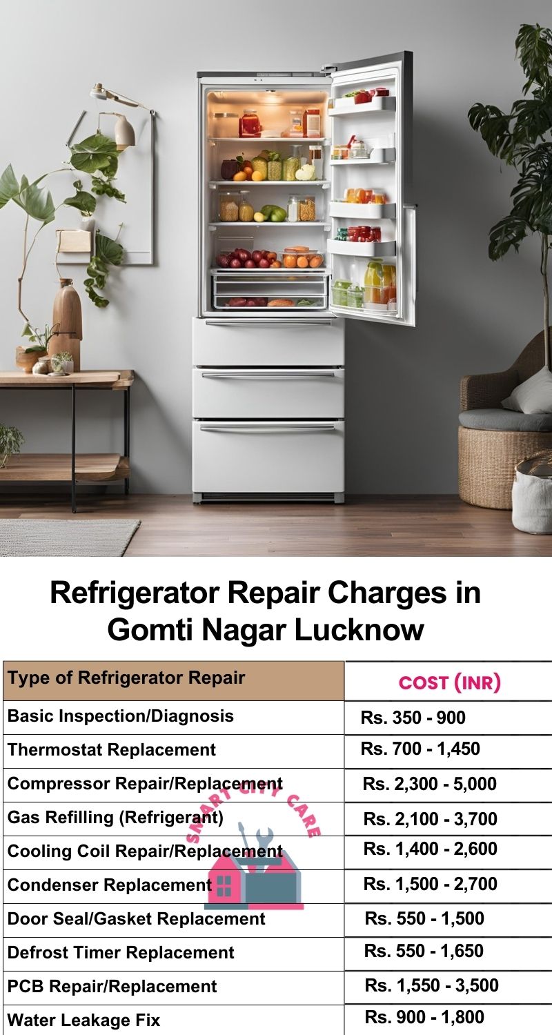 Refrigerator Repair Services Charges in  Gomti Nagar ,Lucknow 