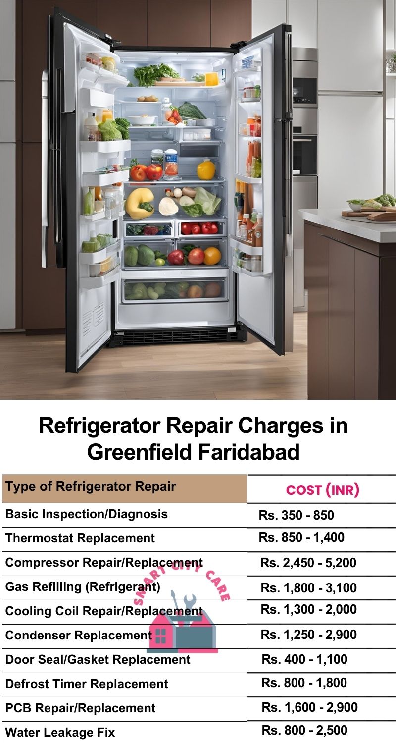 Refrigerator Repair Services Charges in  Greenfield ,Faridabad 