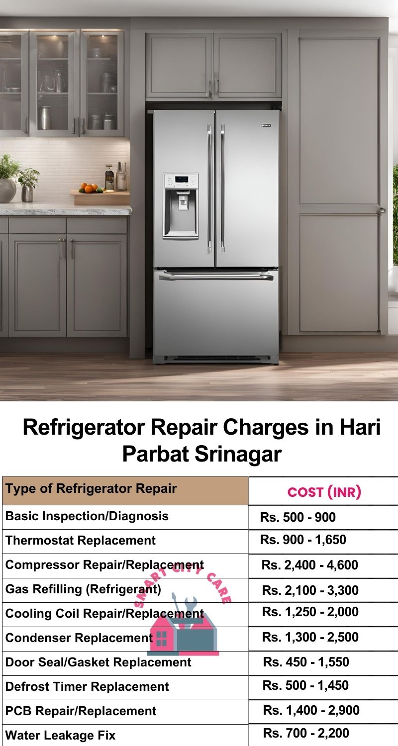 Refrigerator Repair Services Charges in  Hari Parbat ,Srinagar 