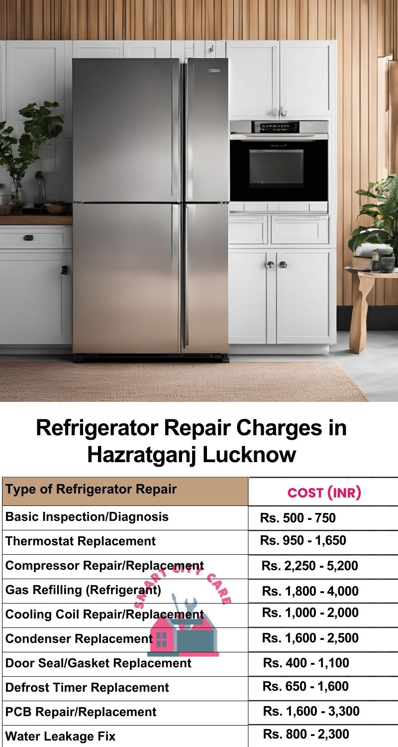 Refrigerator Repair Services Charges in  Hazratganj ,Lucknow 