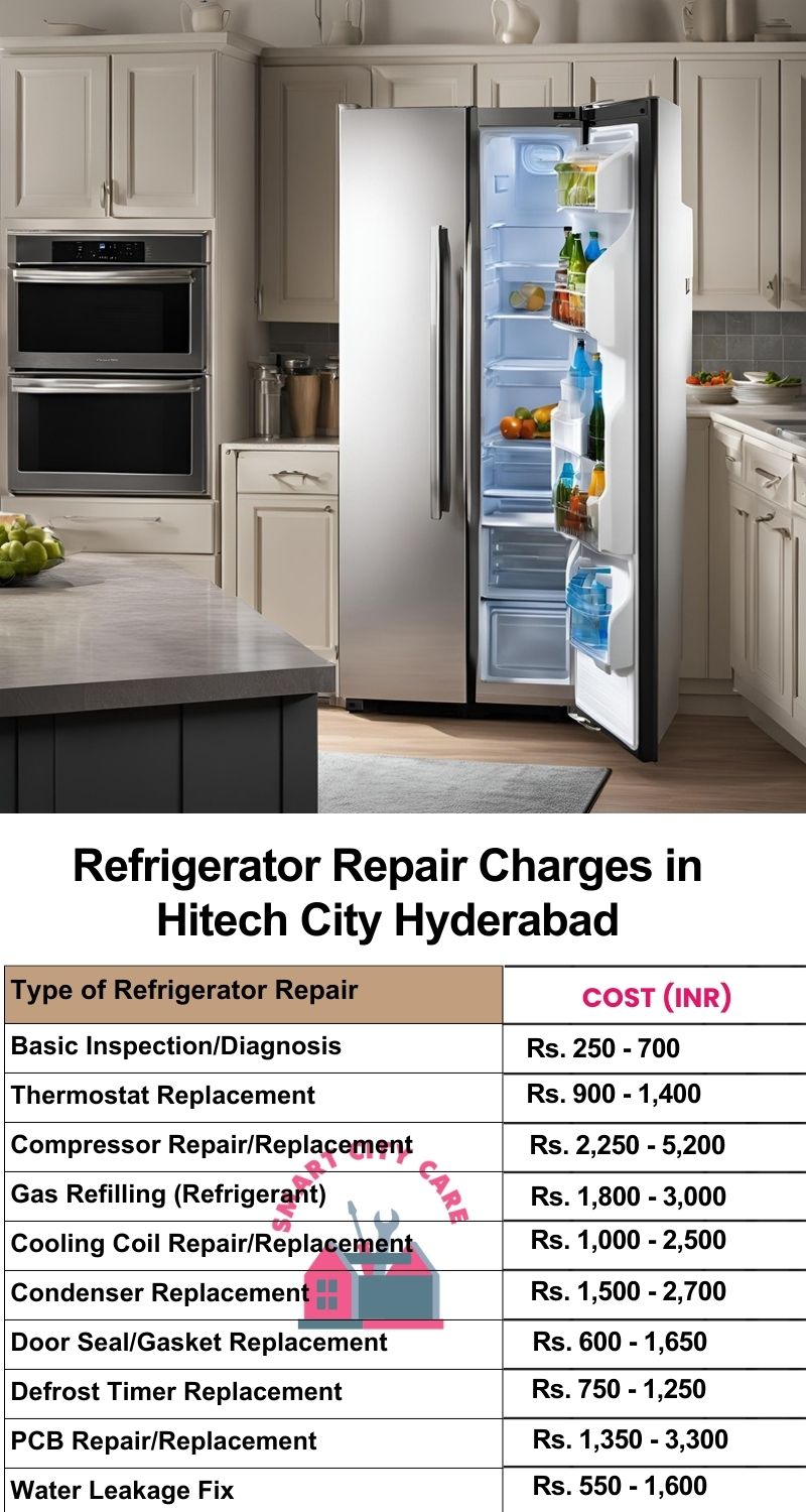Refrigerator Repair Services Charges in Hitech City ,Hyderabad