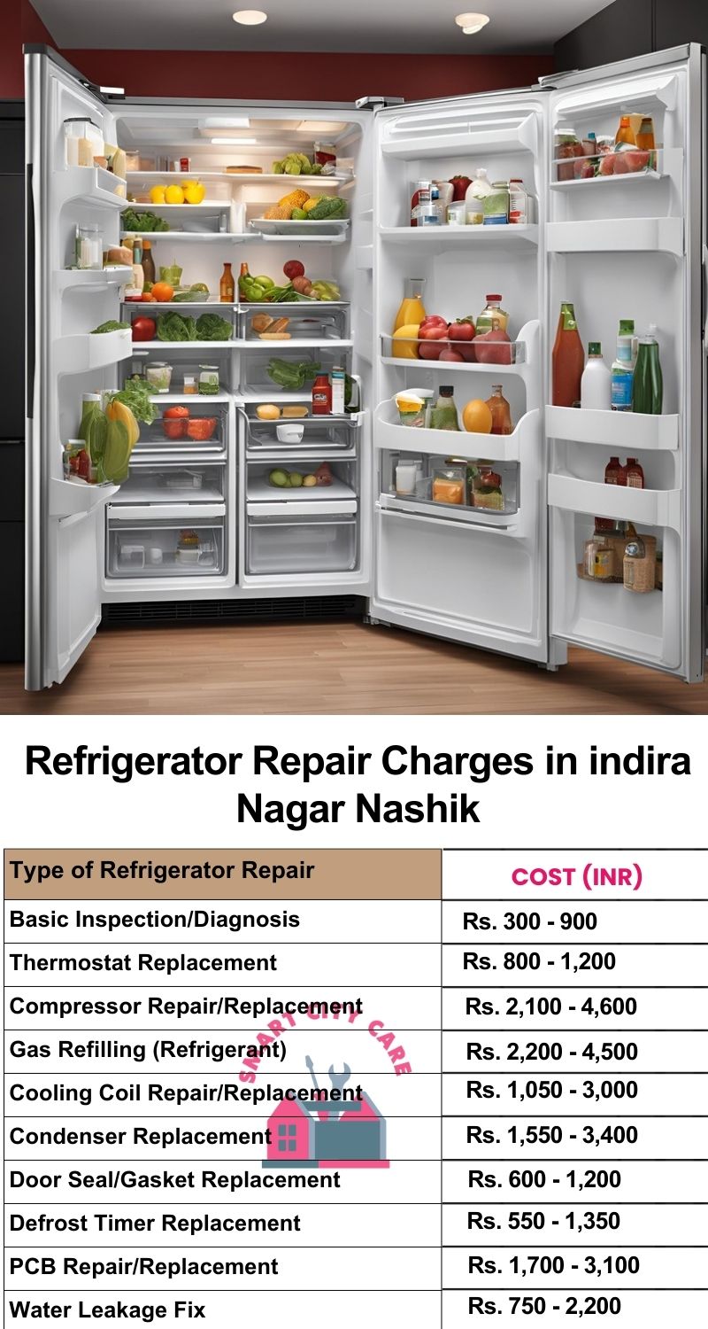 Refrigerator Repair Services Charges in  Indira Nagar ,Nashik 