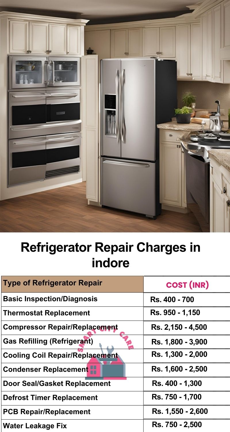 Refrigerator Repair Services Charges in Indore