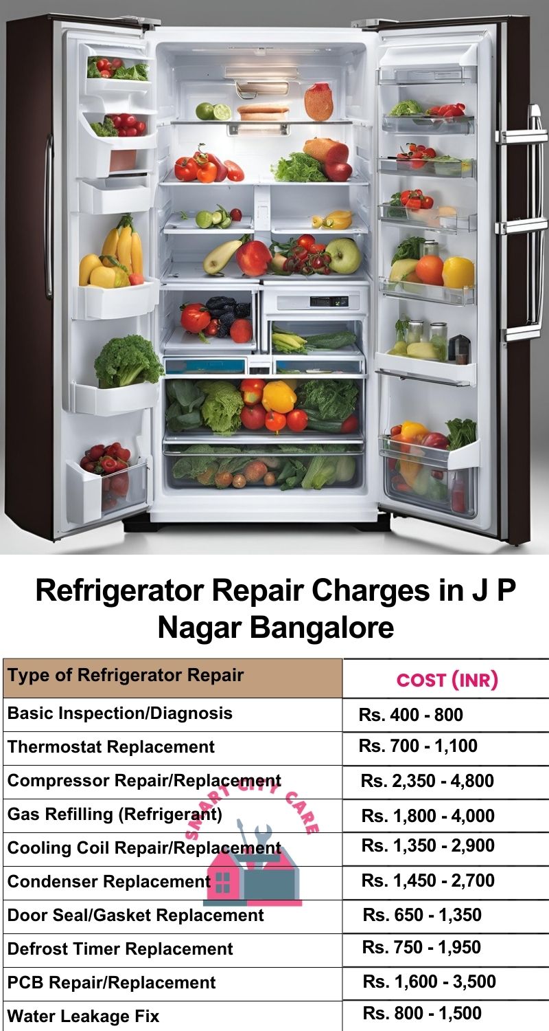 Refrigerator Repair Services Charges in  J. P. Nagar ,Bangalore 