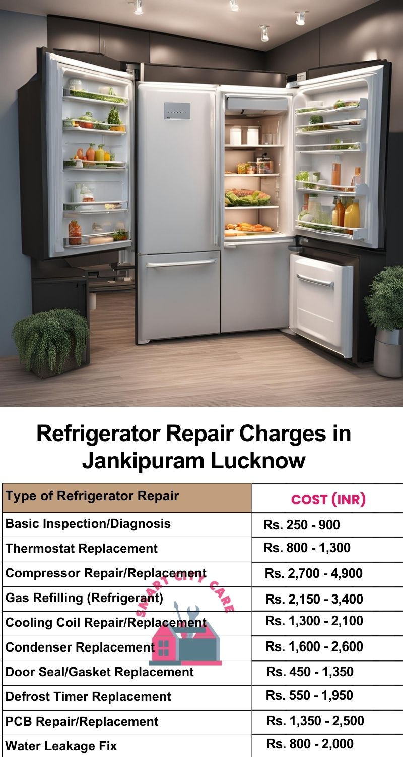 Refrigerator Repair Services Charges in Jankipuram ,Lucknow