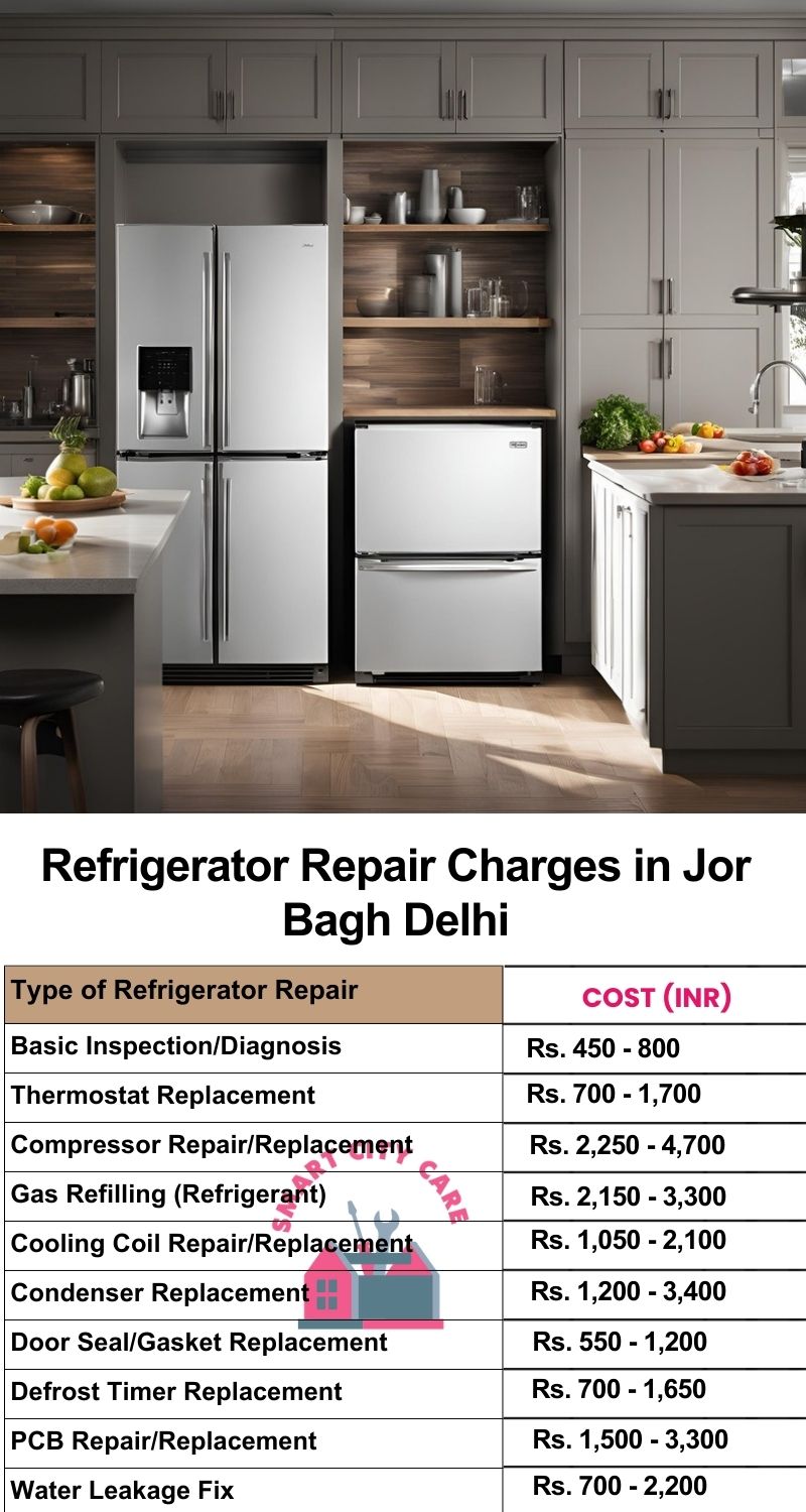 Refrigerator Repair Services Charges in  Jor Bagh ,Delhi 