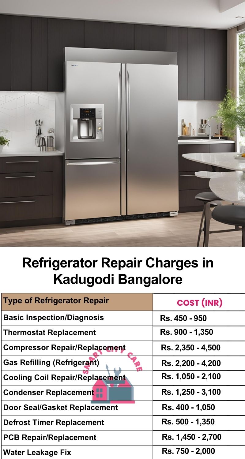 Refrigerator Repair Services Charges in  Kadugodi ,Bangalore 