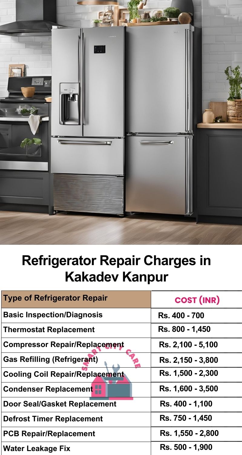 Refrigerator Repair Services Charges in  Kakadev ,Kanpur 