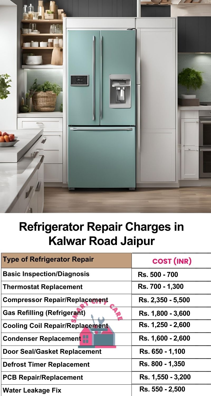 Refrigerator Repair Services Charges in Kalwar Road ,Jaipur