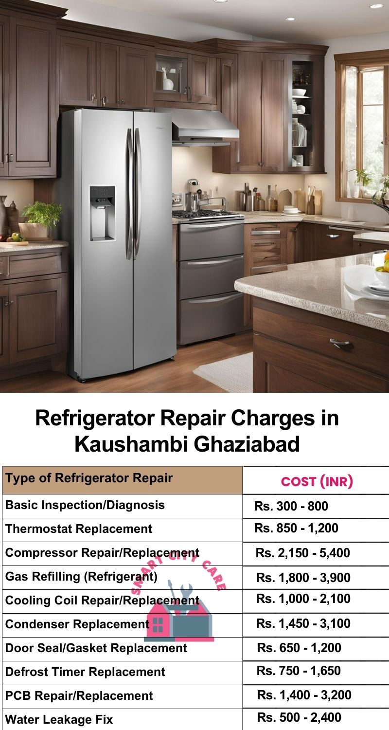 Refrigerator Repair Services Charges in  Kaushambi ,Ghaziabad 