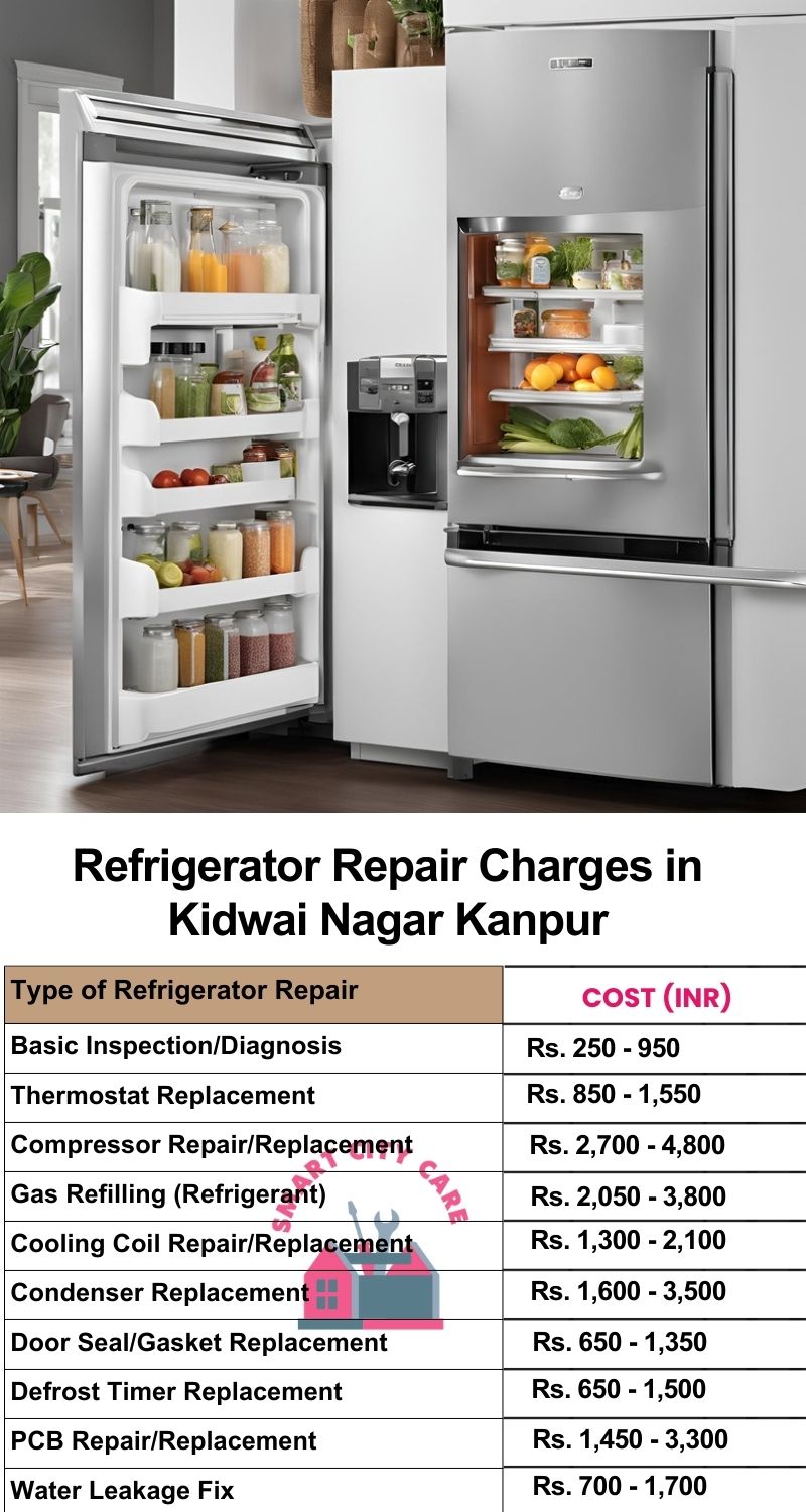Refrigerator Repair Services Charges in  Kidwai Nagar ,Kanpur 