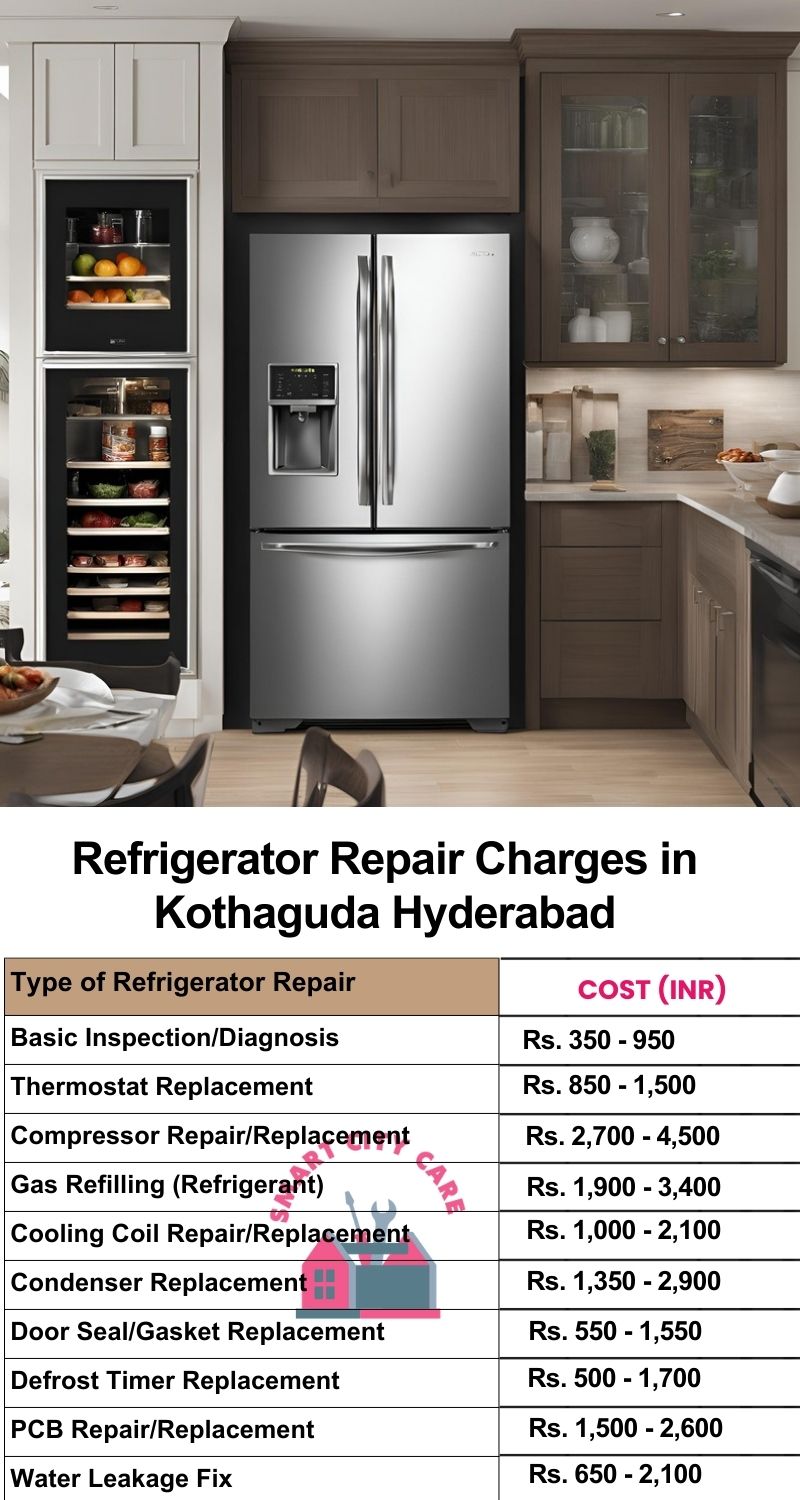 Refrigerator Repair Services Charges in Kothaguda ,Hyderabad
