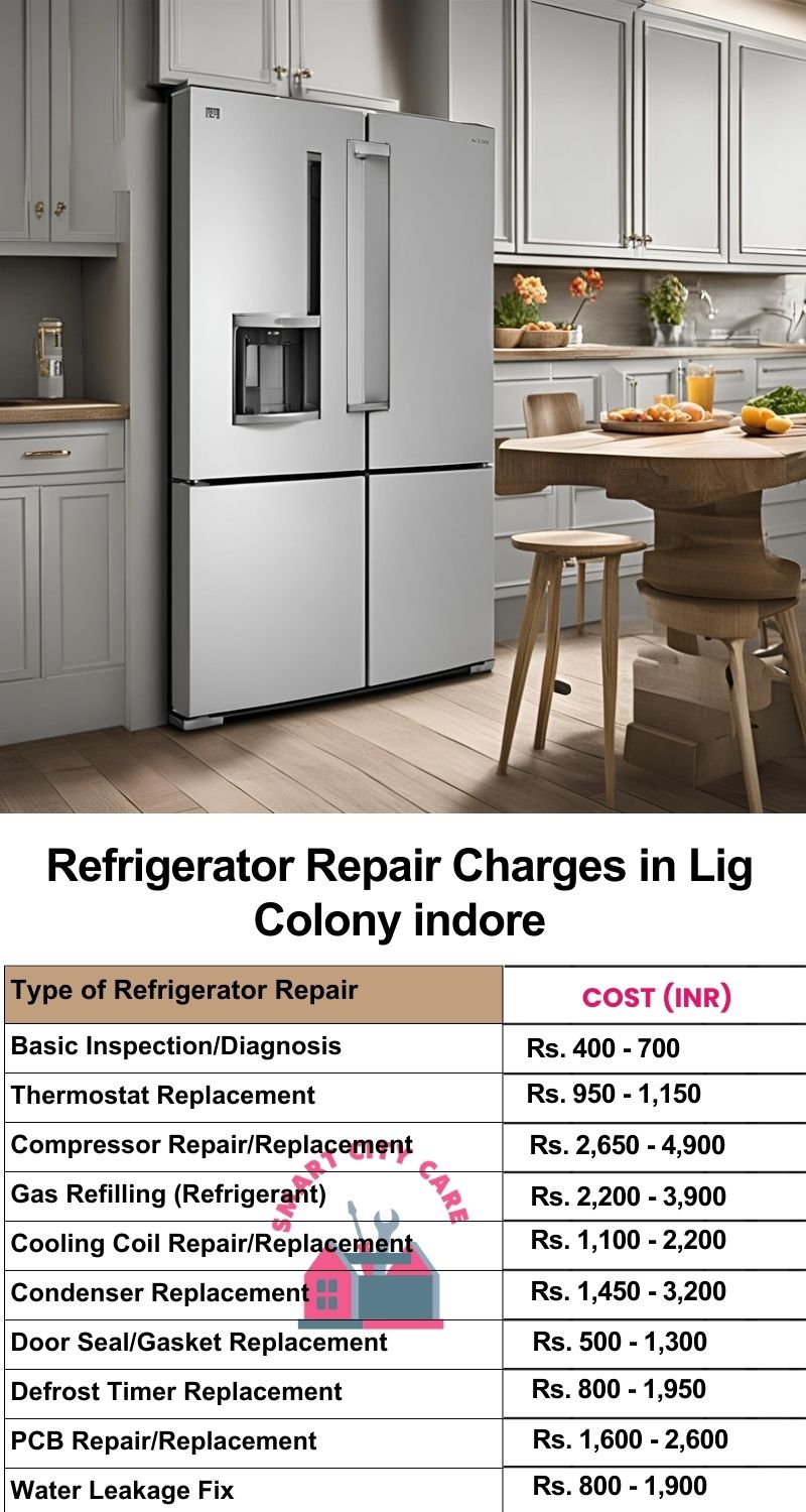 Refrigerator Repair Services Charges in  LIG Colony ,Indore 