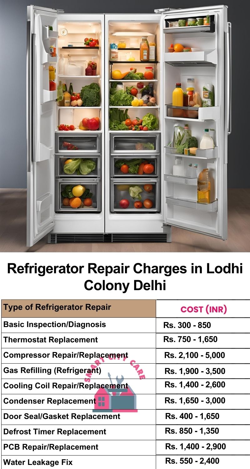 Refrigerator Repair Services Charges in  Lodhi Colony ,Delhi 