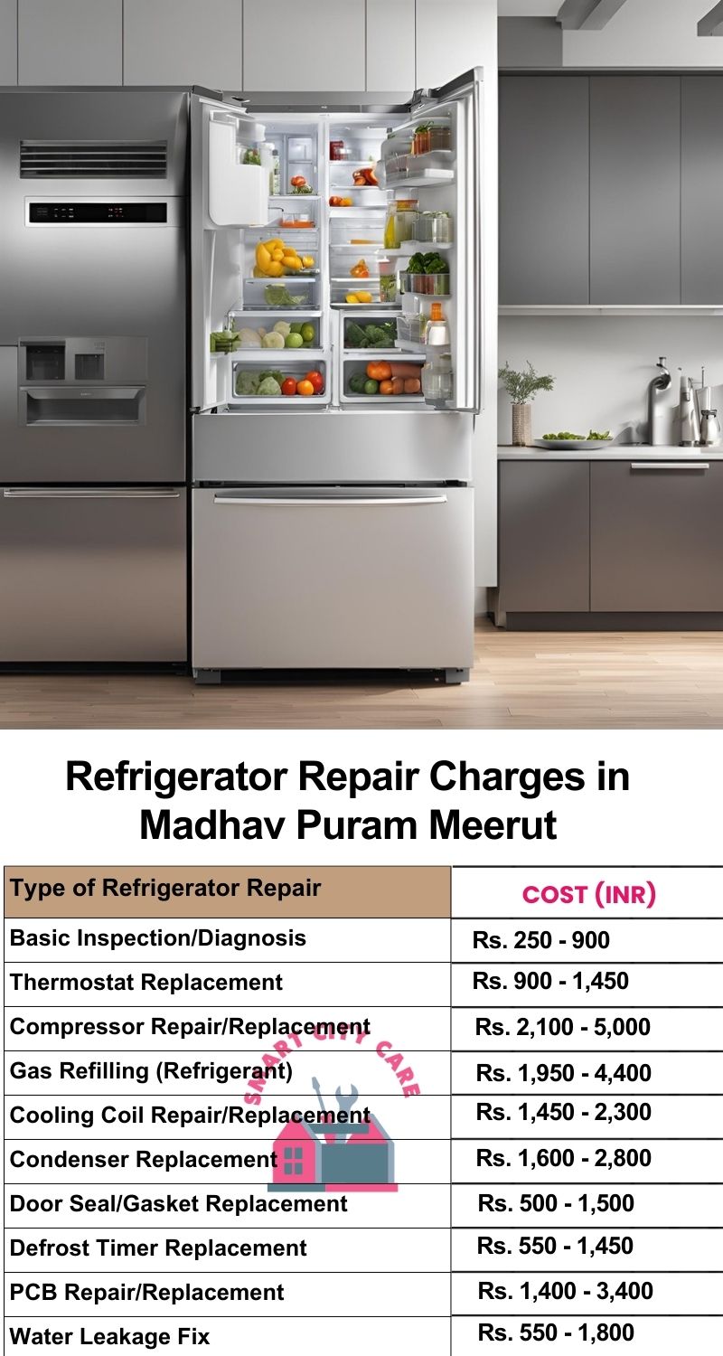 Refrigerator Repair Services Charges in  Madhav Puram ,Meerut 