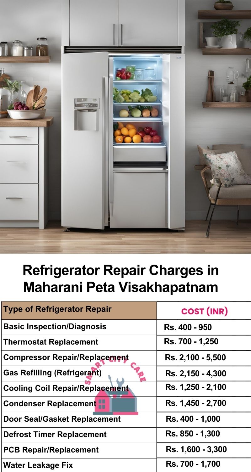 Refrigerator Repair Services Charges in  Maharani Peta ,Visakhapatnam 