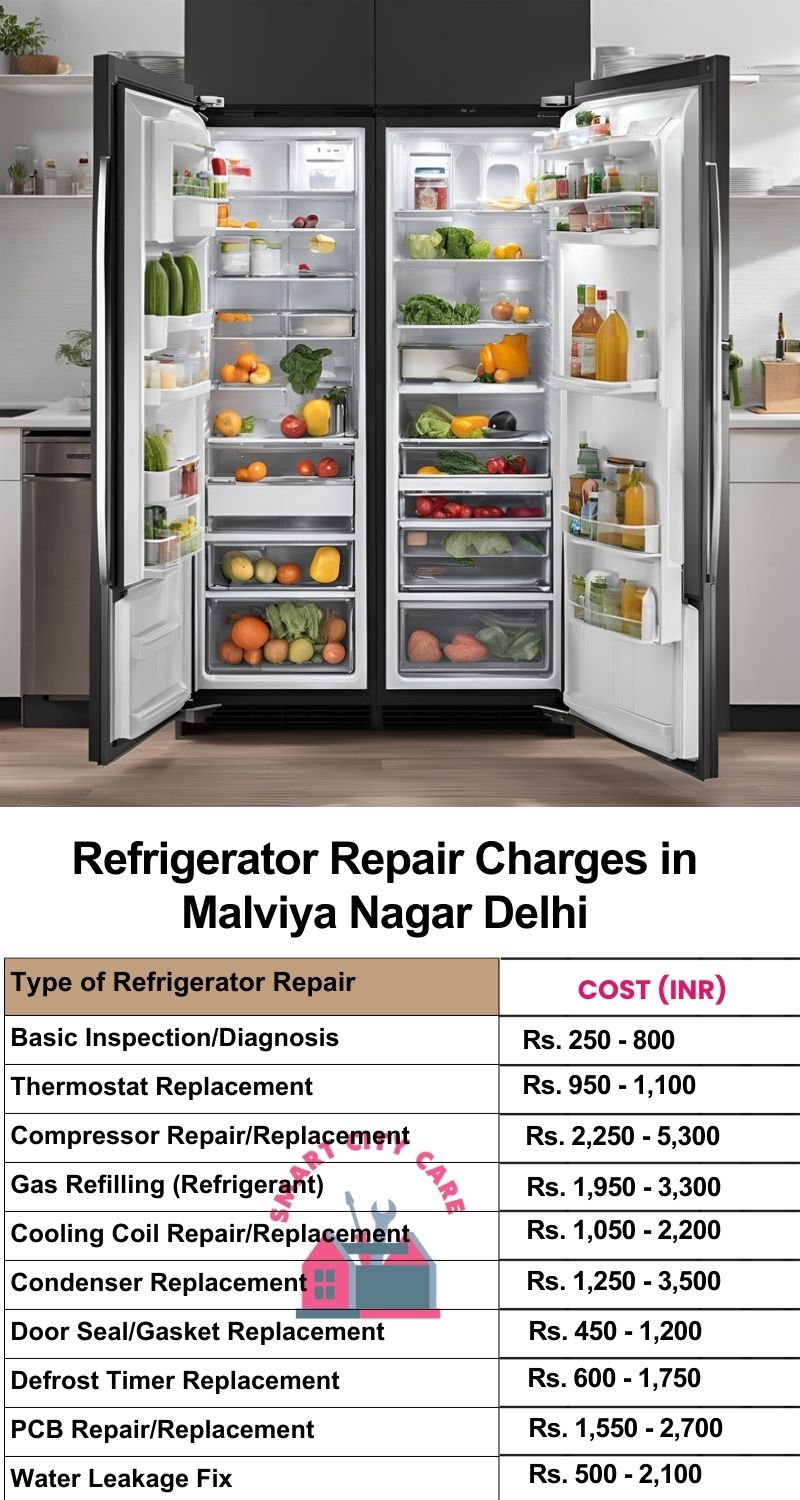 Refrigerator Repair Services Charges in  Malviya Nagar ,Delhi 