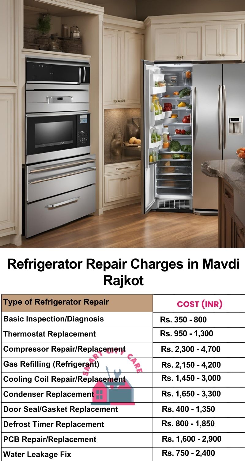 Refrigerator Repair Services Charges in  Mavdi ,Rajkot 