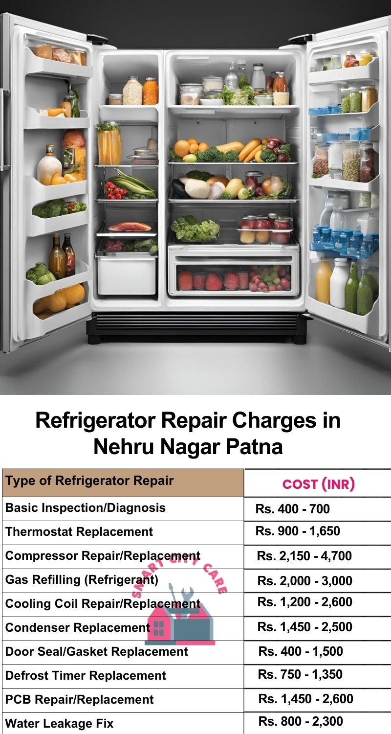 Refrigerator Repair Services Charges in  Nehru Nagar ,Patna 