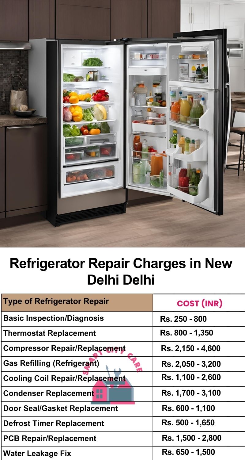 Refrigerator Repair Services Charges in  New Delhi ,Delhi 